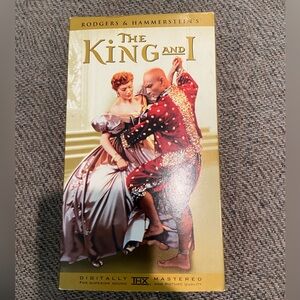 The King and I VHS Tape